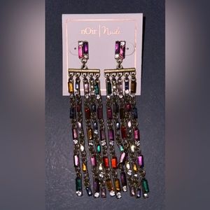 New Multi Colored Beaded Earrings